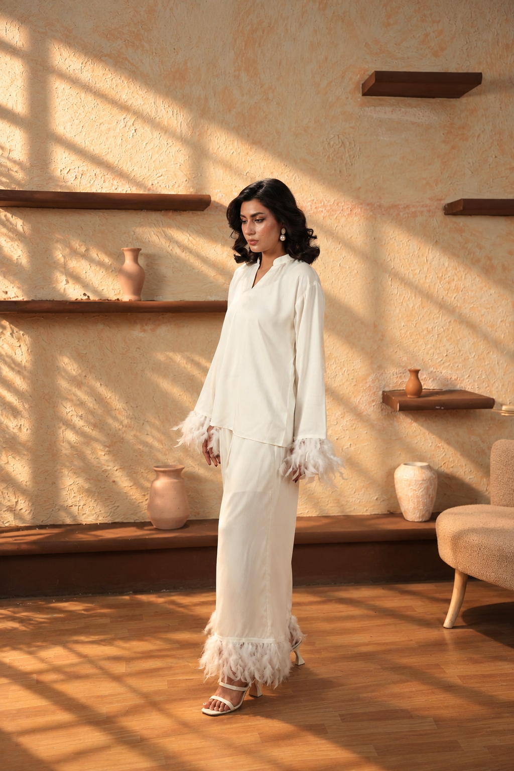 Look 03 — Sand Embroidered Pret alternate view