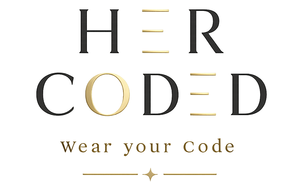 her coded logo